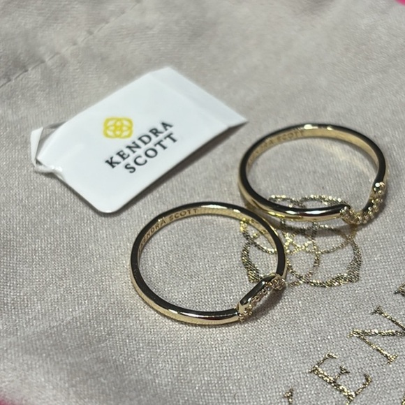 ✨FINAL HR TO BUY✨ NWT Kendra Scott Emilie Ring Kendra Scott Rings Gold Size 9 - Picture 3 of 9